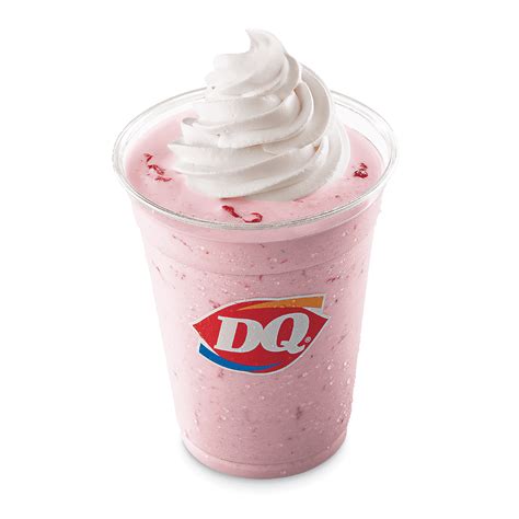 dairy queen shake menu.